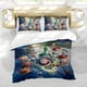thumbnail image 5 of Buzz Lightyear Conjunto de sábanas temático, trío de piezas, cómodo y amigable con la piel, diseño único, regalo de decoración para el hogar para familiares, amigos y fans,173cm *218cm, 5 of 6