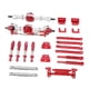 thumbnail image 1 of Mejora Los Amortiguadores Delanteros Y Traseros De Tu Coche RC 1/12 MN82S MN82T (rojo), 1 of 5