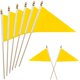 thumbnail image 1 of Banderines WEITBF 12 uds 20x30 cm Amarillo DIY, 1 of 6