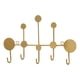 thumbnail image 2 of Perchero De Hierro Decorativo Nórdico Detrás De La Puerta Colgador Para Puerta De Ducha Baño Pequeño Y Dorado, 2 of 3