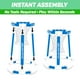 thumbnail image 3 of Juego de Baloncesto Flotante GoSports Splash Hoop 360 Azul, 3 of 3