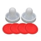 thumbnail image 3 of Accesorios Para Paletas De Air Hockey, 2 Empujadores De Air Hockey Y 4 Discos De Air Hockey, Putter Blanco, 3 of 5