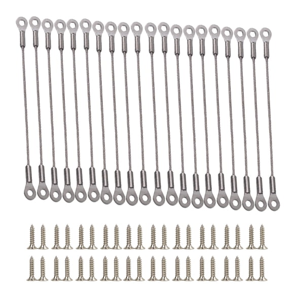 Retenedor Para Puerta De Gabinete De Acero Inoxidable De 20 Cm 20 Piezas