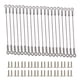 thumbnail image 1 of Retenedor Para Puerta De Gabinete De Acero Inoxidable De 20 Cm 20 Piezas, 1 of 7