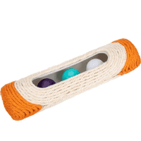 Genérico - Rascador Para Gatos En Forma De Tunel Amarillo