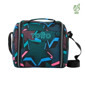 Totto - Lonchera Escolar Resaltador Rpet Lety Black