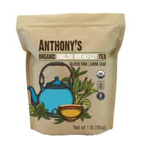 Tea Anthony'S Organic English Breakfast Loose Leaf, 454 G
