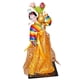 thumbnail image 4 of Figura De Geisha Coreana De 12 Pulgadas, Muñecas Hanbok De Pie, Figuras De Dama En Miniatura, Coloridas Y Naranjas, 4 of 5