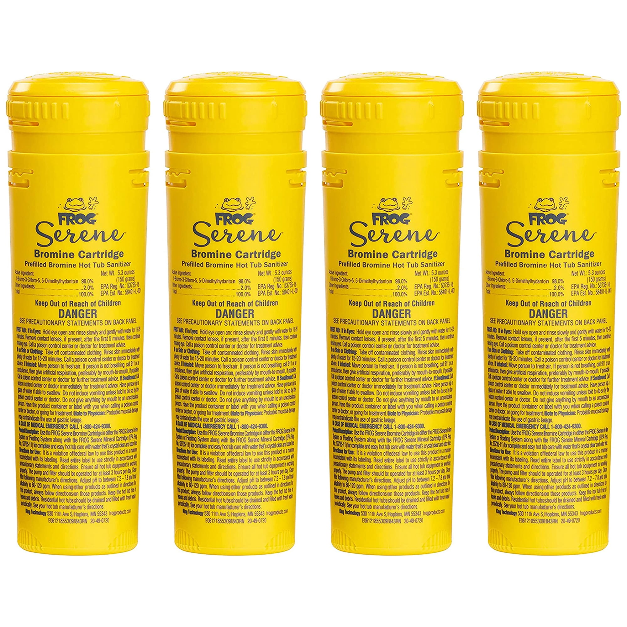 Cartuchos De Repuesto De Bromo Para Jacuzzis Frog Serene