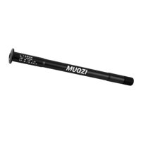 Magideal - Buje Delantero De Bicicleta A Través Del Eje A Través De La Palanca Del Eje Accesorios De Bicicleta Aleación De Aluminio Robusto, Reparación Duradera Color Negro L 168Mm