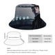 thumbnail image 2 of el aficionado Sombrero bucket para adultos, gorra de protección solar, sombrero de pescador plegable para viajes al aire libre, pesca y actividades de verano, 2 of 6