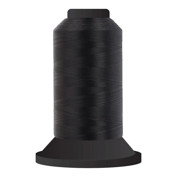 Hilo GLIDE de poliéster 60 wt, 5.500 yd, negro para quilting