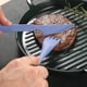 thumbnail image 4 of Juego de utensilios de viaje con estuche, 2 juegos de tenedores, cucharas y cuchillos de plástico portátiles de paja de trigo para acampar, vajilla ecológica sin BPA para el almuerzo, ideal para niños, 4 of 6