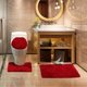thumbnail image 2 of Alfombra De Baño Set Rojo 50 x 75, 2 of 6