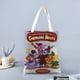 thumbnail image 2 of Adventures of the Gummi Bears Bolso de tela con estampado de lienzo para mujer, bolsa de compras reutilizable y estética, con cremallera interior, regalo para mujer,38*45cm., 2 of 6