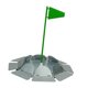 thumbnail image 2 of Golf Practice Poner Taza Con Bandera Ayuda De Entrenamiento De Putter De Golf Para La Bandera Verde De La Oficina Del Patio, 2 of 5