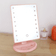thumbnail image 2 of Espejo Rosa Luz Led Para Escritorio Vanity Maquillaje Ajustable, 2 of 6