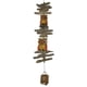 thumbnail image 1 of Wind Bell Cohasset Gifts 618 Twin Oscar Owl, madera flotante amarilla, 1 of 3
