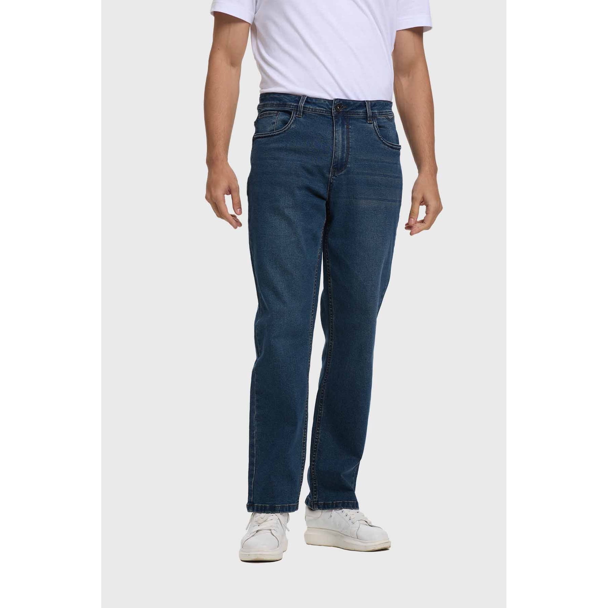 Fashionspark - Jeans Hombre Straight Azul - Lll
