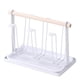 thumbnail image 3 of Elegante Portavasos De Hierro Portavasos 6 Ganchos Protectores Para Botellas Encimera Blanco, 3 of 3