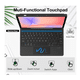 thumbnail image 2 of Funda Con Teclado Negro Para iPad A16 11th Gene Touchpad, 2 of 12