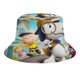 thumbnail image 1 of Snoopy Sombrero bucket para adultos, gorra de protección solar, sombrero de pescador plegable para viajes al aire libre, pesca y actividades de verano, 1 of 6