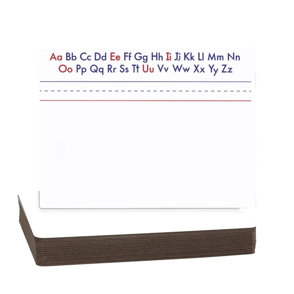 Pizarra de alfabeto magnética de borrado en seco Flipside Products 1540614, 23 x 30 cm