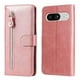 thumbnail image 1 of Funda con Cremallera para Google Pixel 8 , Carcasa Cartera de Cuero PU con Soporte y Tarjetero, 1 of 6