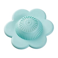 Magideal - Colector De Pelo De Estilo Floral, Tapa De Desagüe De Ducha, Protector De Desagüe De Ducha, Tapa De Desagüe De Ducha De Filtro, Tapón De Pelo Para Coc Verde