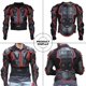 thumbnail image 2 of Chaqueta de Armadura OHMOTOR Protector Corporal para Motocicleta XL Rojo, 2 of 6
