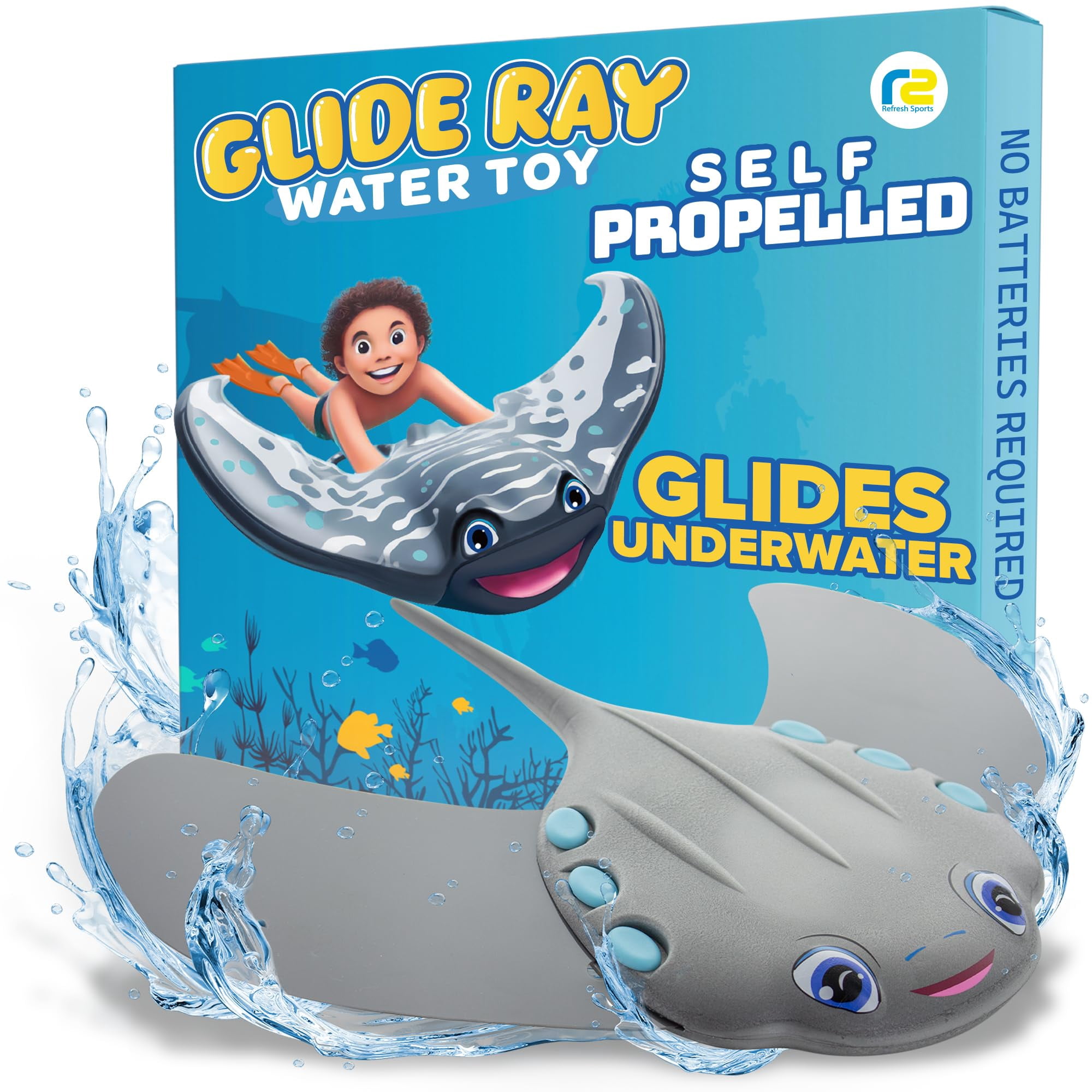 Juguete De Piscina Refresh Sports Glider Ray Para Niños De 4 A 10 Años