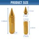 thumbnail image 4 of Tuercas JDMSPEED M12x1.5 60 mm Doradas 20 piezas con Pinchos, 4 of 7