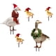 thumbnail image 1 of 5 Estatuas De Pato Navide?o De Hierro Para Jardín Para Patio Estilo Granja B, 1 of 5