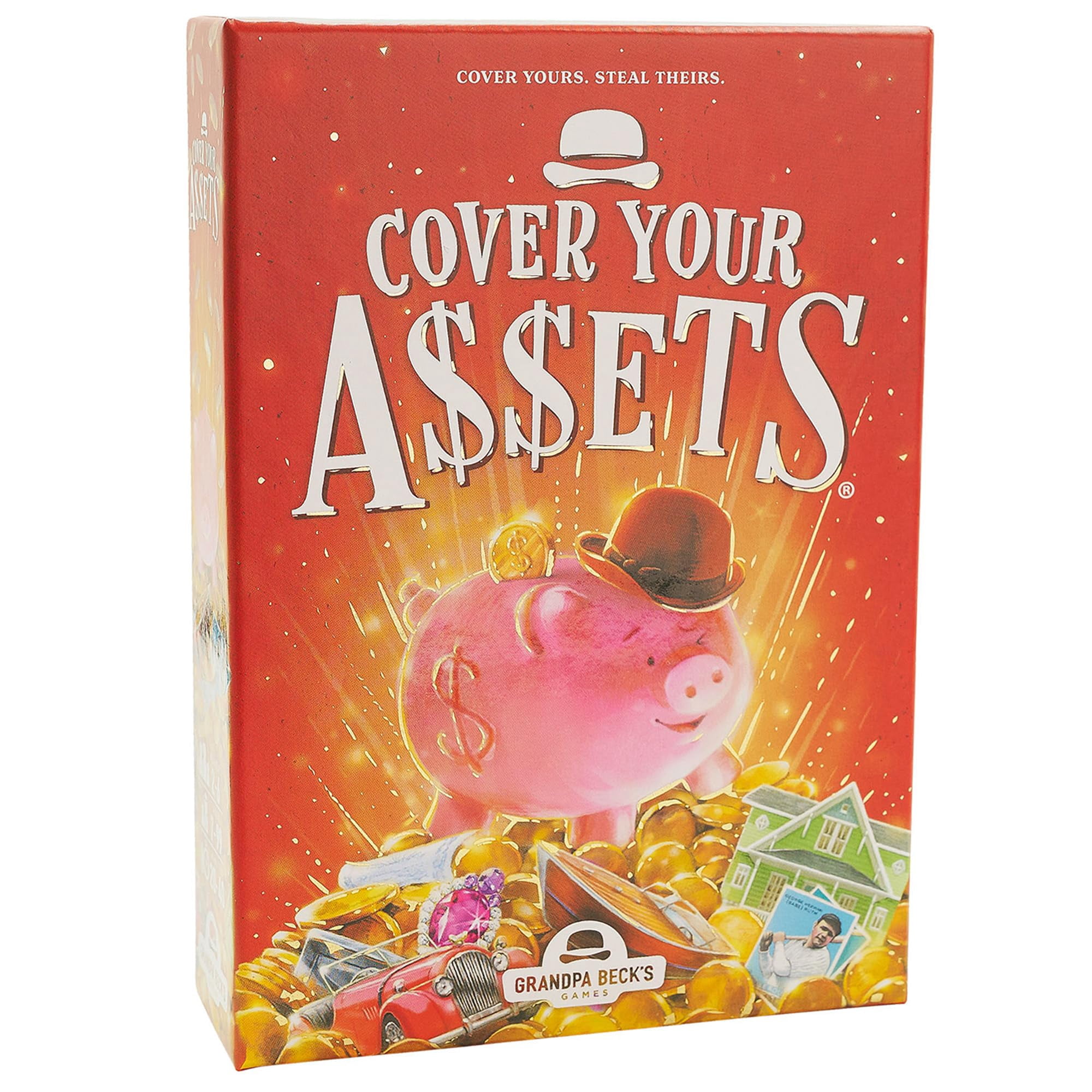 Juego De Cartas Grandpa Beck's Games Cover Your Assets Kids 7+