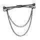 thumbnail image 1 of Pasador de barra de cuello clásico para hombres, decoración de joyería con cadena de eslabones, broches de , Clips de , Clip de cuello, 1 of 5
