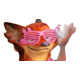 thumbnail image 2 of Figura decorativa Accesorio - Gafas de Cerdito, 2 of 2