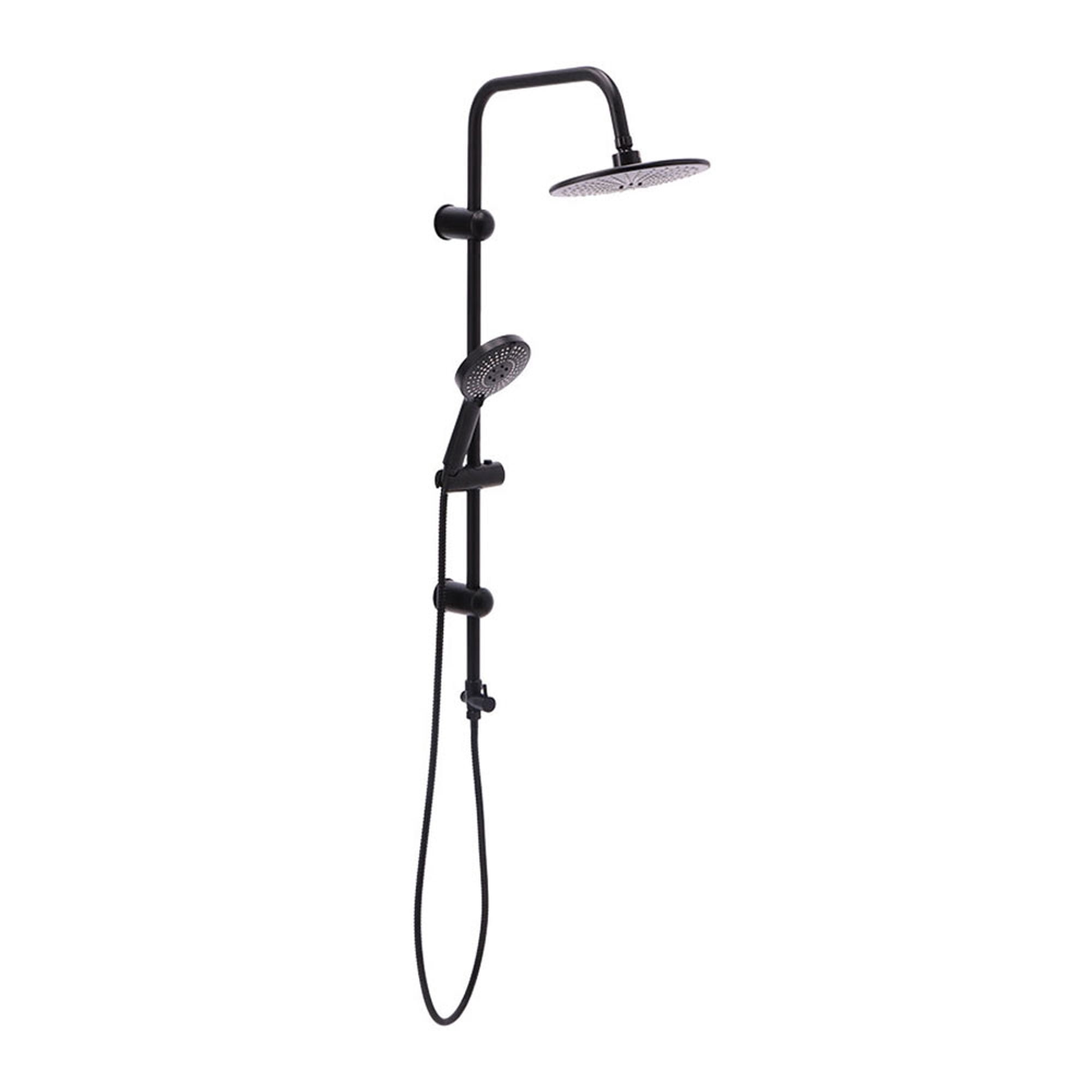 Columna de Ducha Rimini Negro Mate