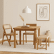 thumbnail image 3 of Silla Mistral Plegable de Madera Rattan Natural, 3 of 7
