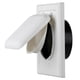 thumbnail image 1 of Cubierta para ventilación de secadora No-Pest Vent de 4" con doble compuerta y resistencia UV, 1 of 6