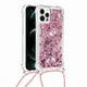thumbnail image 4 of Funda FOXDOCK para iPhone 12 Pro con Cuerda Ajustable, Brillo Líquido, Protección Antigolpes y Lente – Ideal para Regalo, 4 of 6