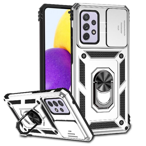 Estuche GANGXUN para Samsung Galaxy A52 5G, soporte giratorio 360°, estilo mecánico y magnético