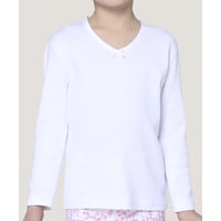 Lady Genny - Camiseta Manga Larga De Algodón Para Niñas