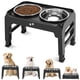 thumbnail image 1 of Cuencos elevados para perros COMESOON 4, regulables en altura, con 2 x 1500 ml, 1 of 9