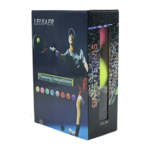 Genérico - 6X Pelotas De Tenis Pelotas De Entrenamiento De Tenis Para Deportes De Competición Juegos Casuales