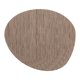 thumbnail image 1 of REGALWOVEN Juego de 6 Manteles Ovalados para Decoración de Mesa de Comedor de Cocina Manteles Limpiables Color Marrón Claro 18*12.5 Pulgadas, 1 of 7