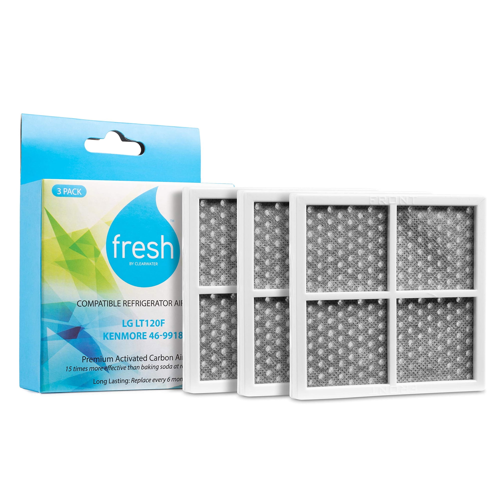 Filtro De Aire De Repuesto Mist Fresh Para Lg Lt120f, Paquete De 3