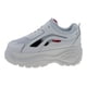 thumbnail image 2 of Zapatilla Terraplen Blanco/Rojo Vía Franca, 2 of 5