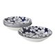 thumbnail image 1 of Juego de 4 tazones para pasta Gibson Home de 20 cm con diseño floral, 1 of 7