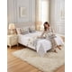thumbnail image 5 of Piecera De Cama Boho Con Dos Fundas Cojin Bordado, 5 of 7
