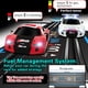 thumbnail image 2 of Pista de carreras de autos a escala AGM MASTECH de 13,5 m con autos LED, 2 of 8